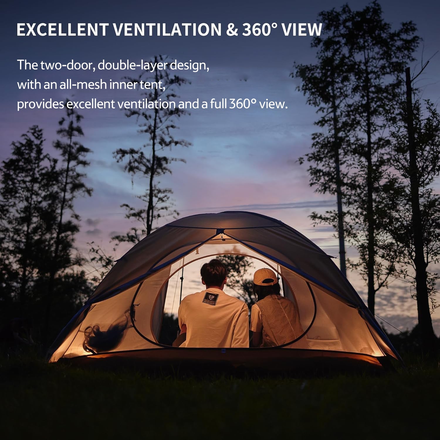 Cloud River 3 Person Camping Tent