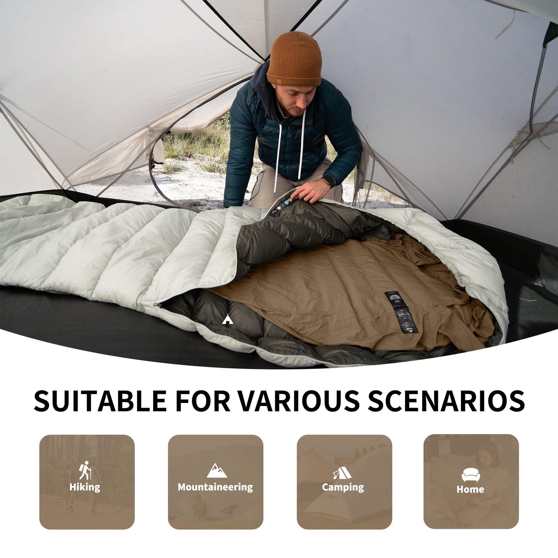 ZY20 Flame Ultra-Light Sleeping Liner