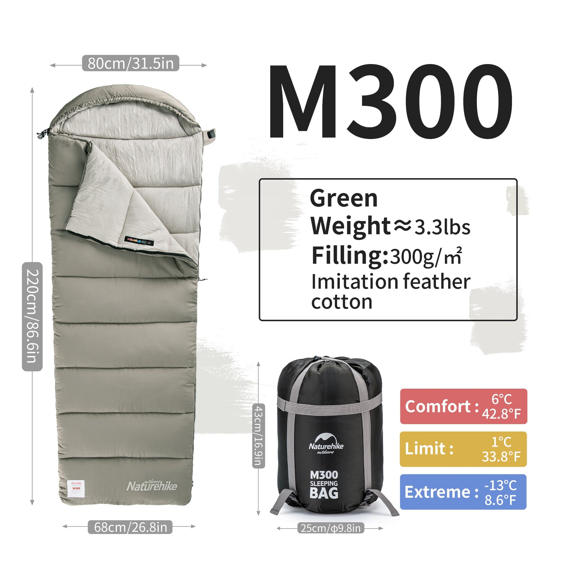 M Series Washable Cotton Sleeping Bag