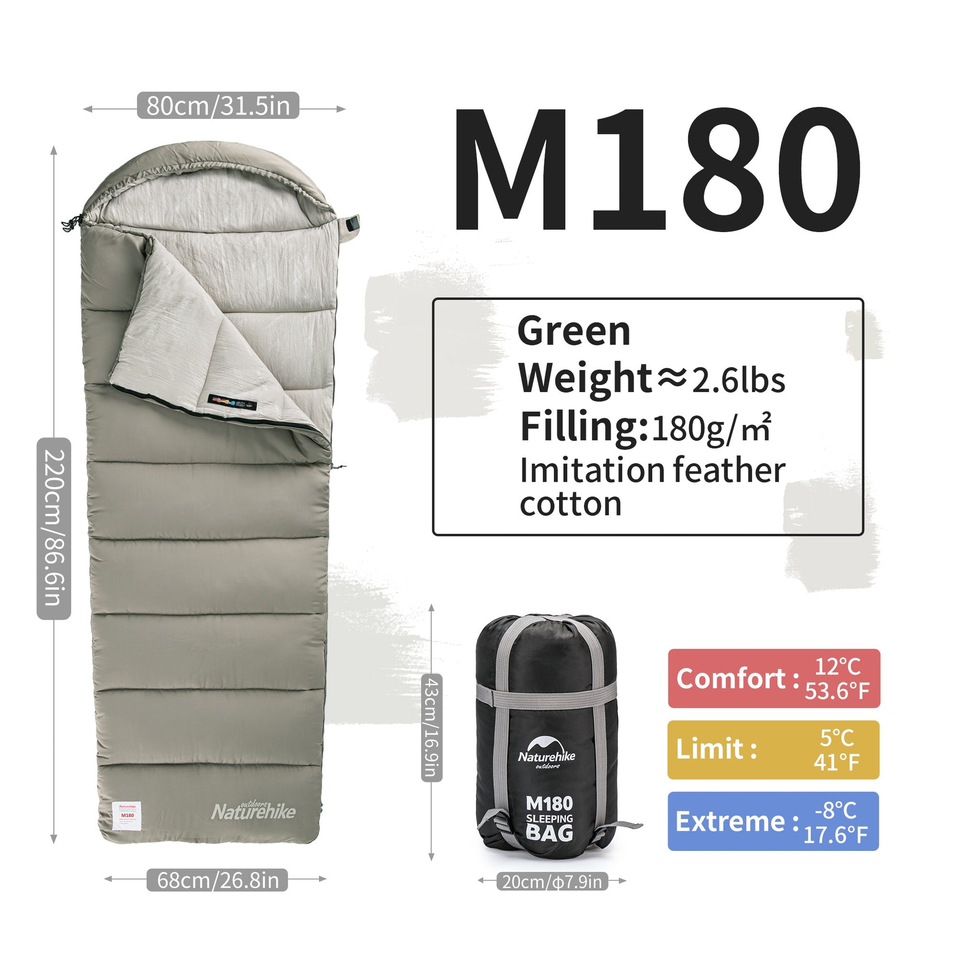 M Series Washable Cotton Sleeping Bag