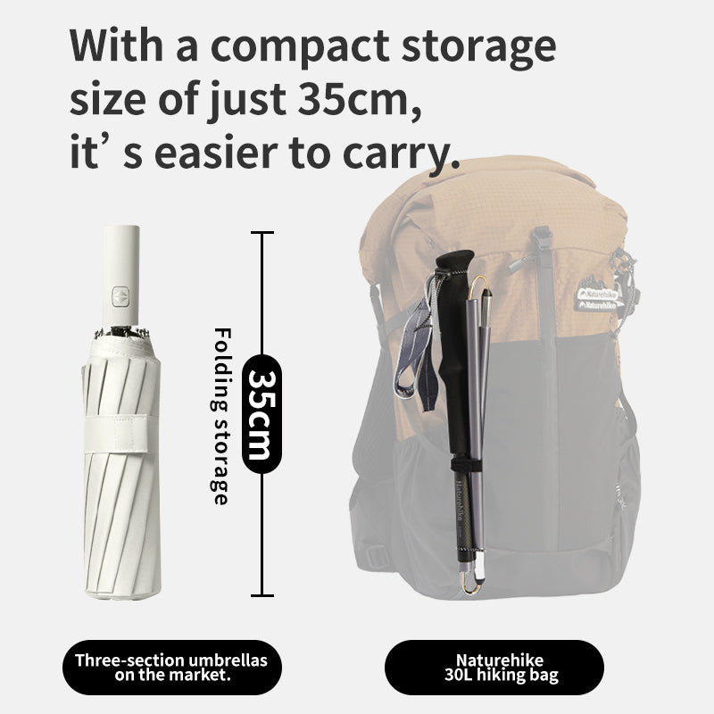 Lightwind UL - Carbon Aluminum 4-Section Folding Trekking Pole