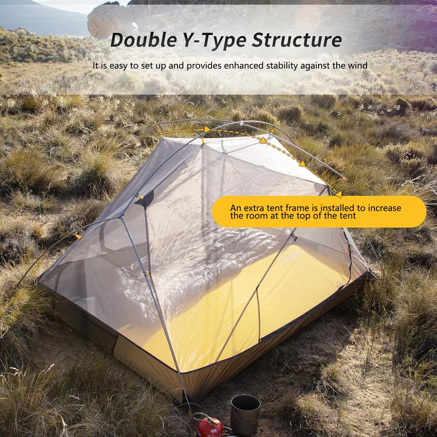 Mongar 2 Lightweight Backpacking Tent