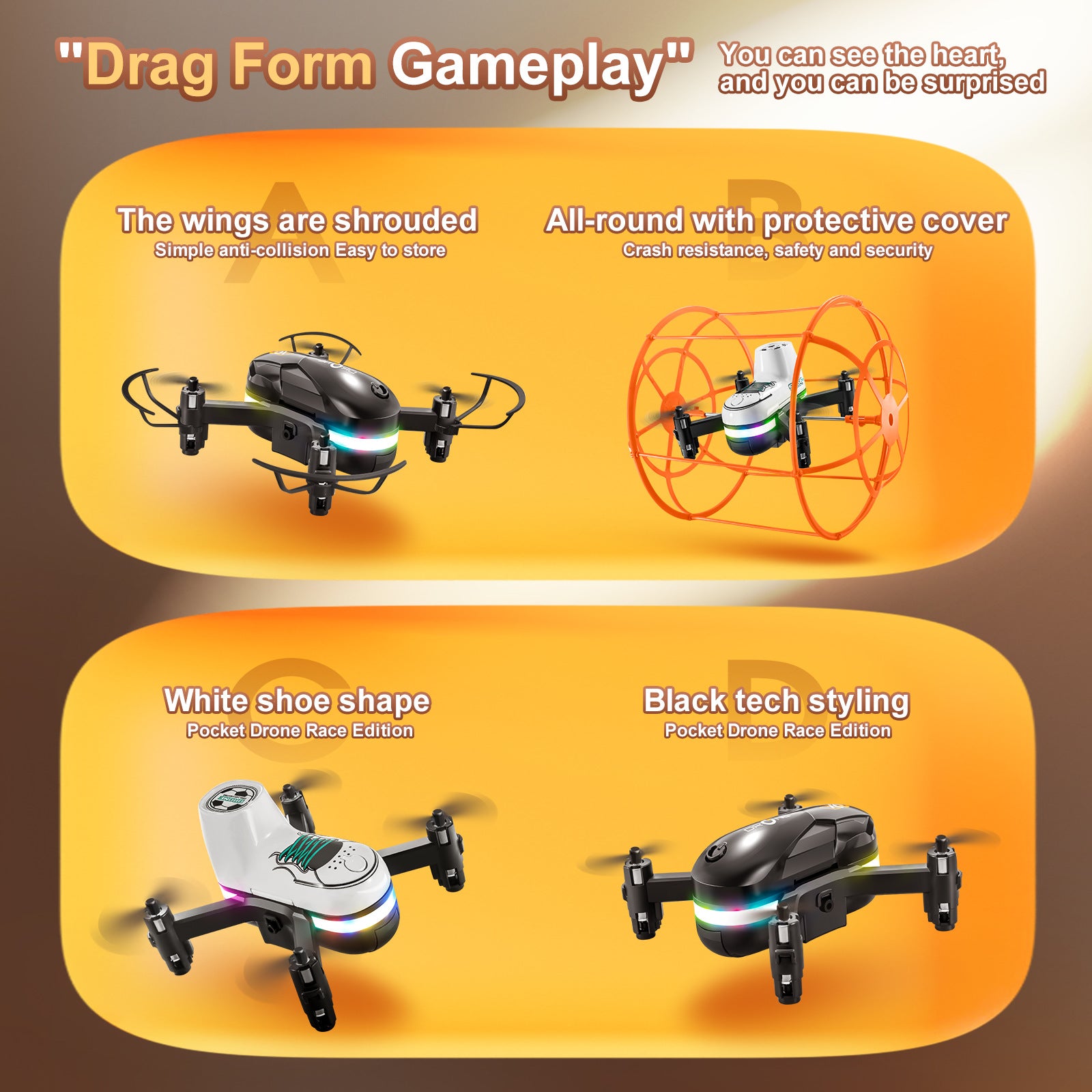 AmphiFly Dual-Mode Mini Drone