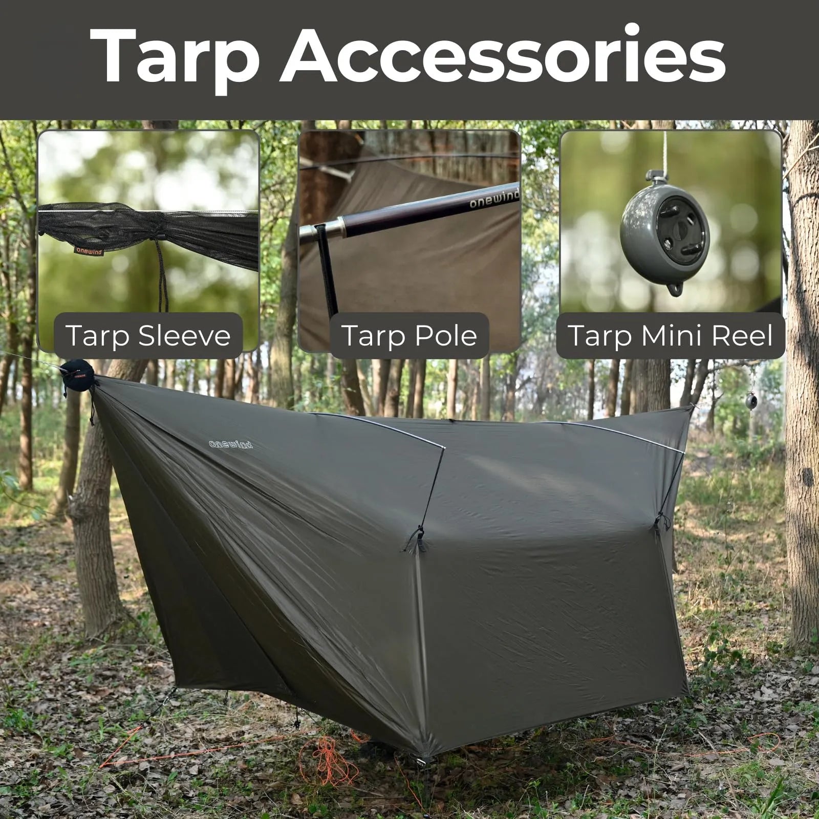 Billow Ultralight Hammock Tarp Shelter 12'