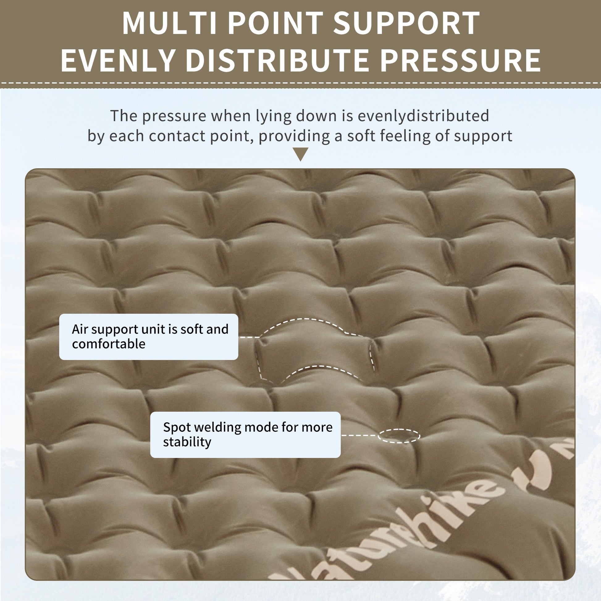 TuYe 3.2 Ultra Light Inflatable Double Sleeping Pad